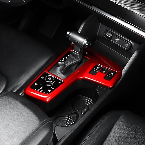 Miniatura 9 de YOUTOOCAR Cubierta para panel de palanca de cambios manual de automóvil compatible con accesorios Kia Sportage 2023-2026 (grano de madera)
