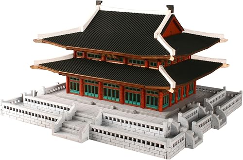 Youngmodeler Kit de modelo, rompecabezas de madera 3D coreanos, juguetes creativos, kits de construcción de modelos Serie Gyeongbokgung -