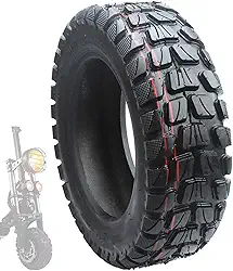 Pneus de scooter elétrica 90/65-6,5 pneu off-road de 28 cm e pneu universal a vácuo sem câmara para scooter elétrica e compatível com pneus de substituição de scooter elétrica 100/65-6,5 (90/65-6,5)