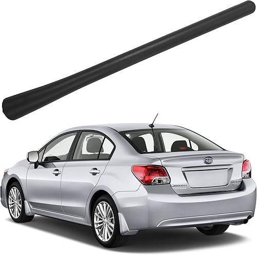 Antena de goma para Subaru Impreza (2012-2016 2020 2022), STI (2012-2014), WRX (2012-2014) - Antena de 7 pulgadas a prueba de lavado de autos,