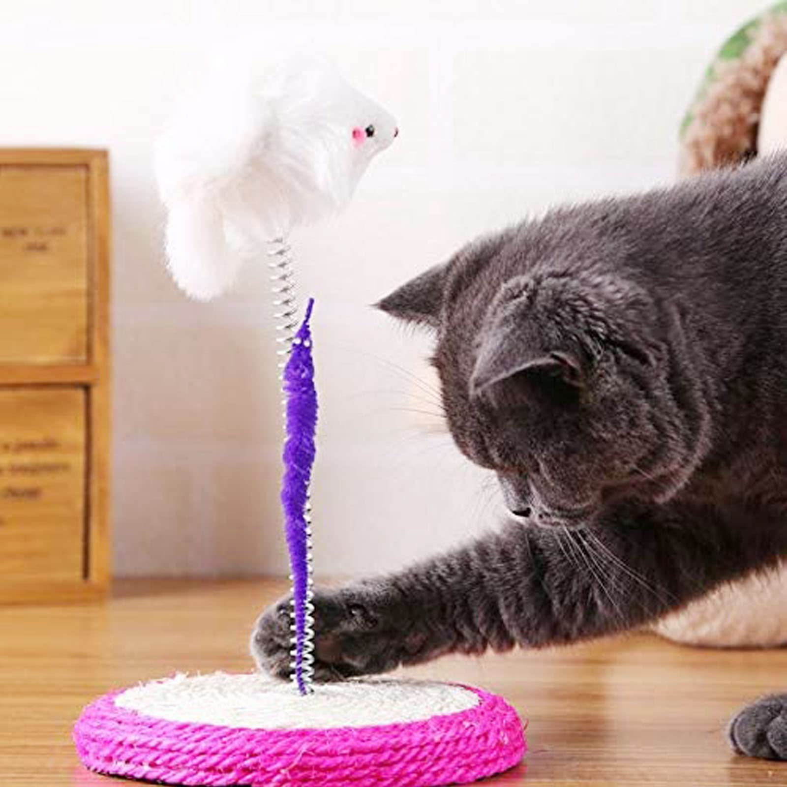 12 Vers Magiques En Peluche – Chenilles Et Hippocampes Flous, Cordes Invisibles, Pour Enfants Et Chats, 21 Cm