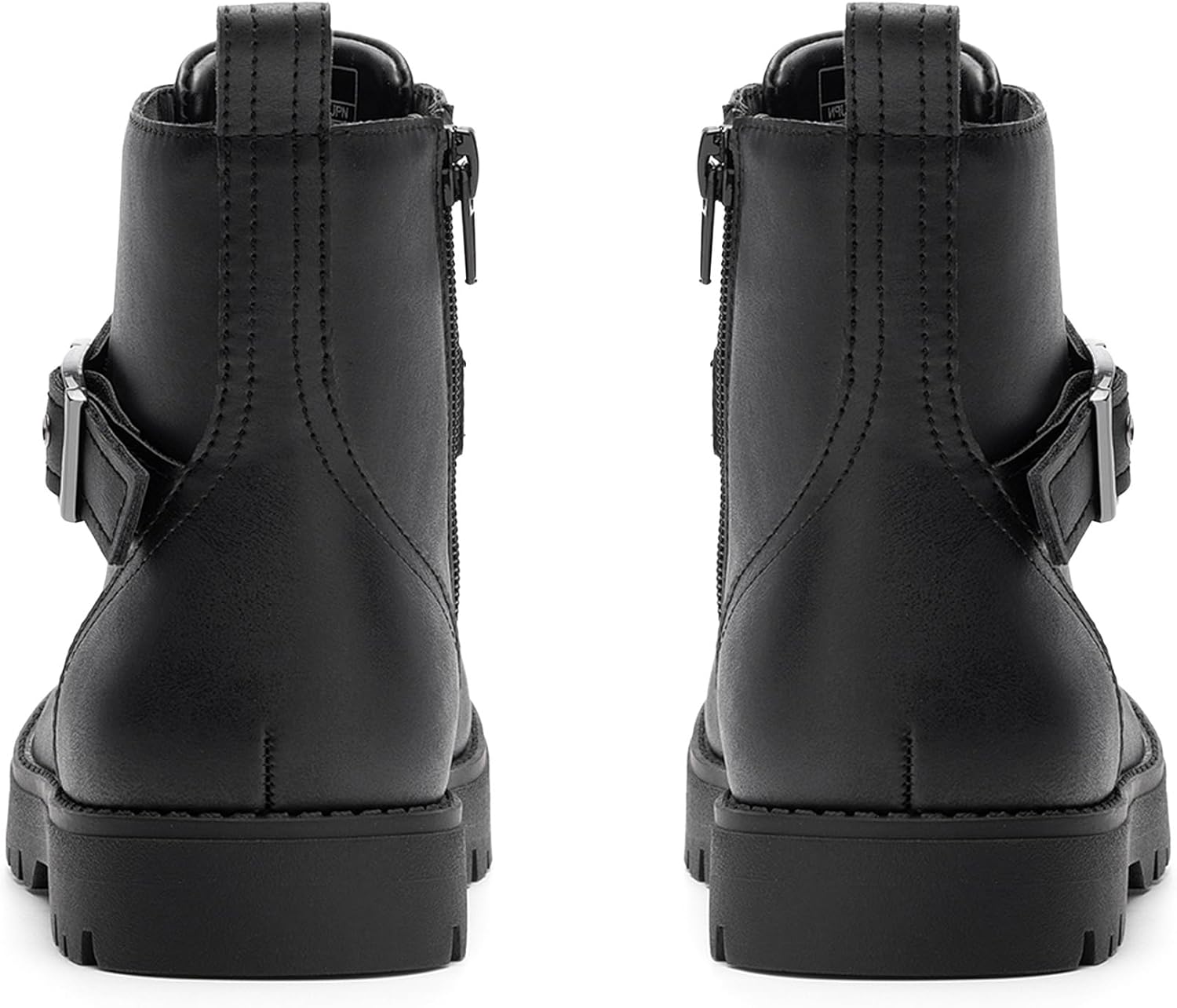 DREAM PAIRS Boys Girls Ankle Boots Lace-up with Buckle Strap Combat boot for Toddler/Little Kid/Big Kids - Image 5