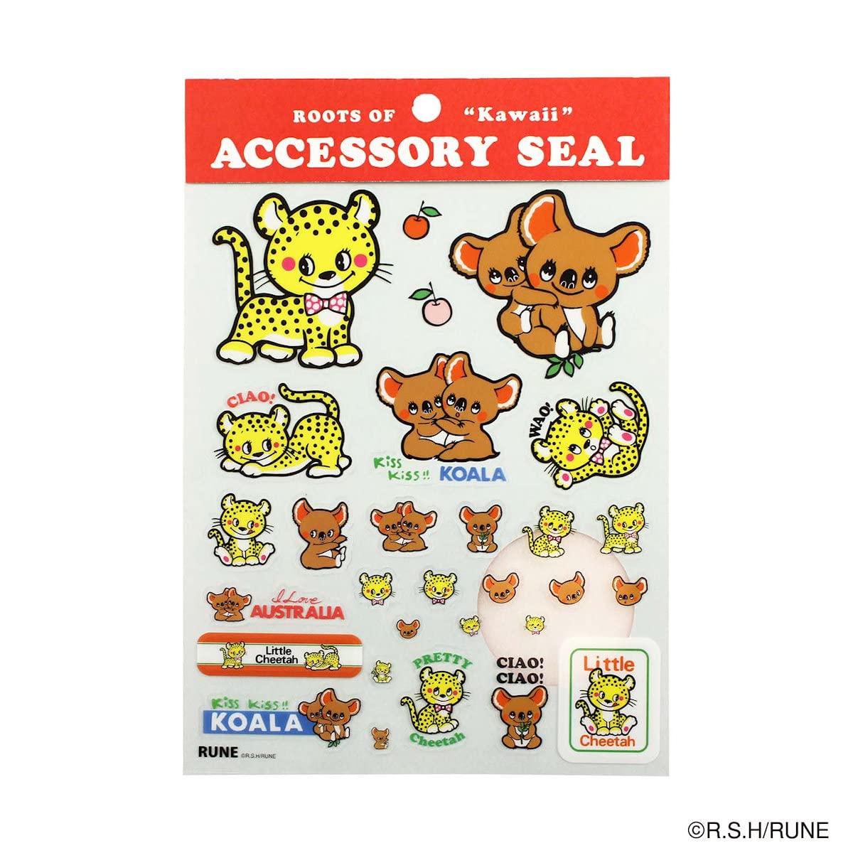 Amazon.co.jp: [フロンティア] 内藤ルネ アクセサリーシール アニマル