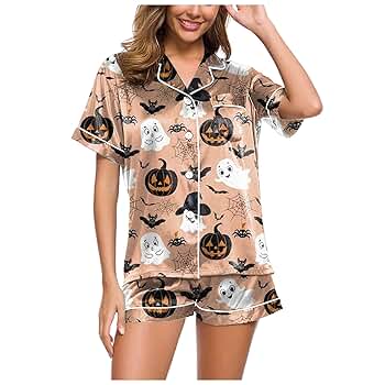 Mnsruu Maillot De Bain 2 Pièces Happy Halloween