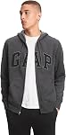 Gap Mens Heritage Logo Full Zip HoodieHooded Sweatshirt