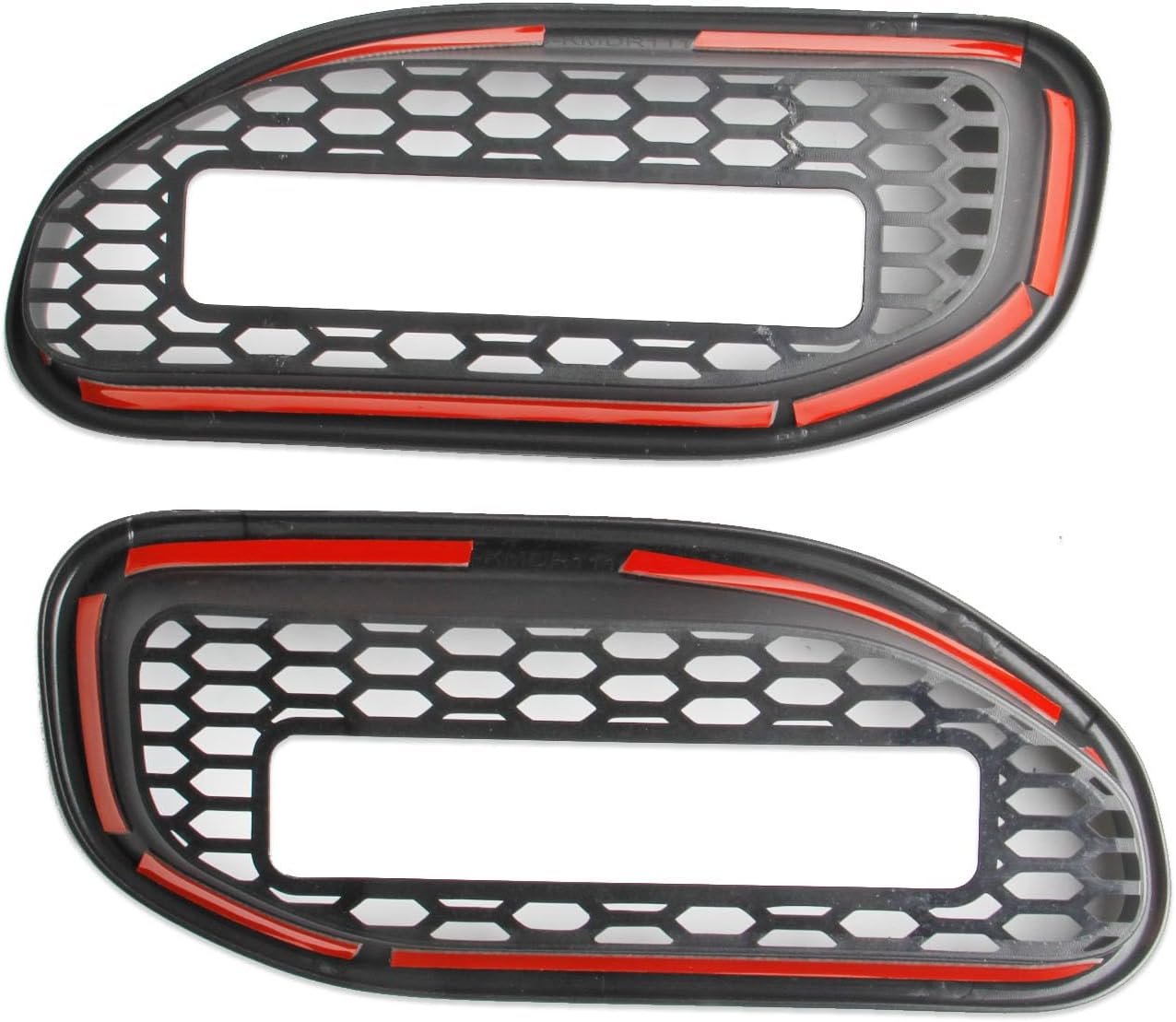 Korlot Matte Black Front Bumper Grille Tow Hook Cover Trim for 2019-2024 RAM 1500