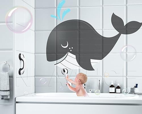 Miniatura 6 de NL'AAHCÉ - Barras de agarre para ducha resistentes (paquete de 2) barra de agarre de 12 pulgadas compatible con ADA para personas mayores, manijas