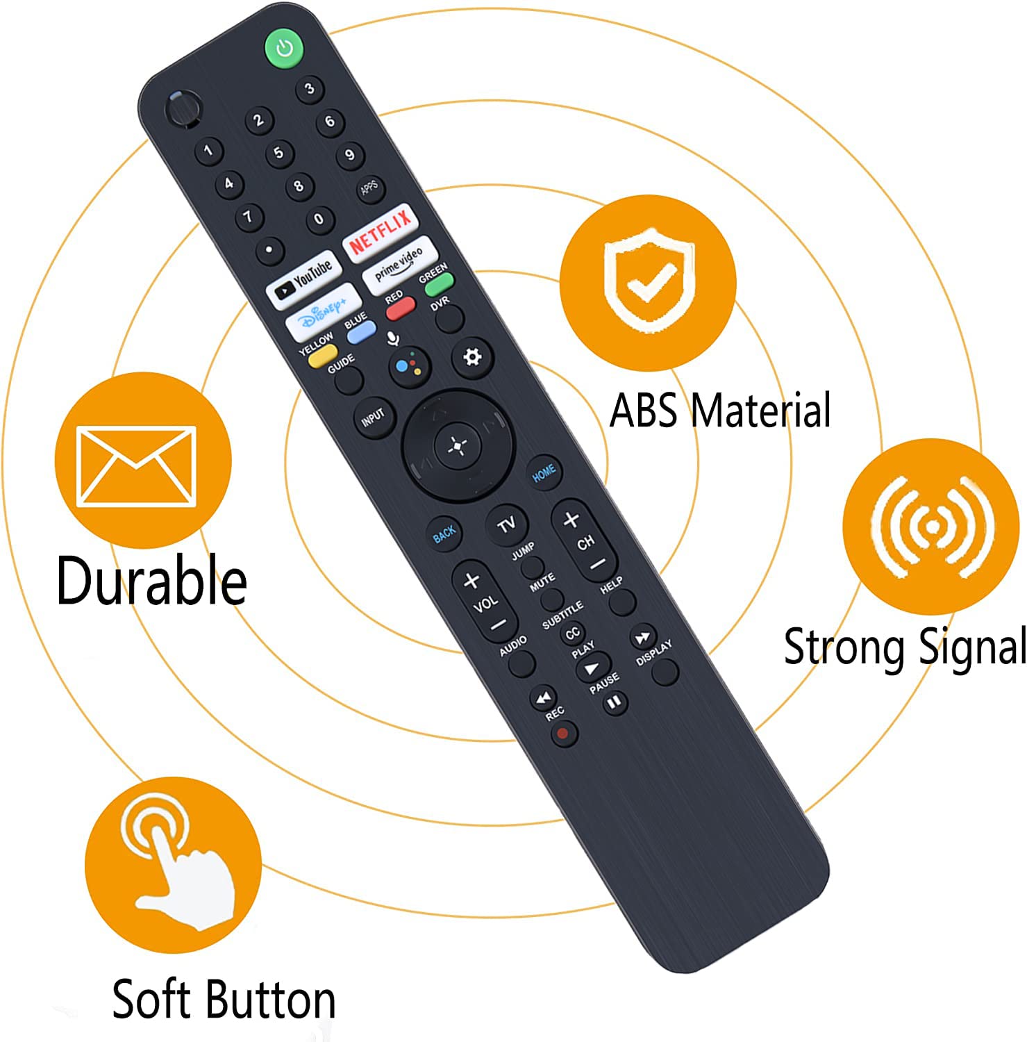 AULCMEET Telecomando,RMF-TX621E Nuova sostituzione