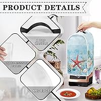 Vista 118 de doginthehole Hummingbird Blender Covers for Kitchen, Washable Appliance Covers Anti Fingerprint Stain Resistant Polyester Blender Dust Cover