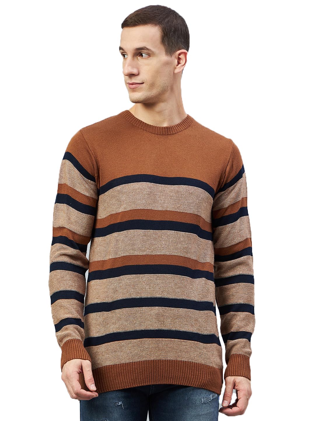 club york Men Striped Acrylic Pullover Sweaters_CYC1261_S-picture-12