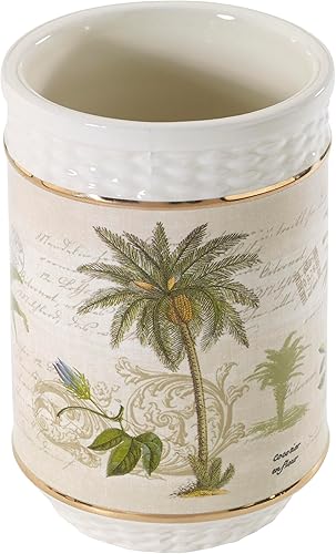 Miniatura 9 de Avanti Linens - Funda para caja de pañuelos, artículos esenciales para el baño de invitados, accesorios de baño de inspiración tropical (colección