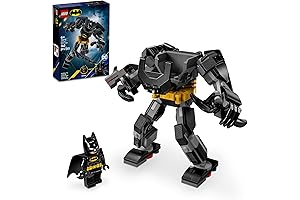 DC Batman: LEGO Building Kit with Batman Action Figure