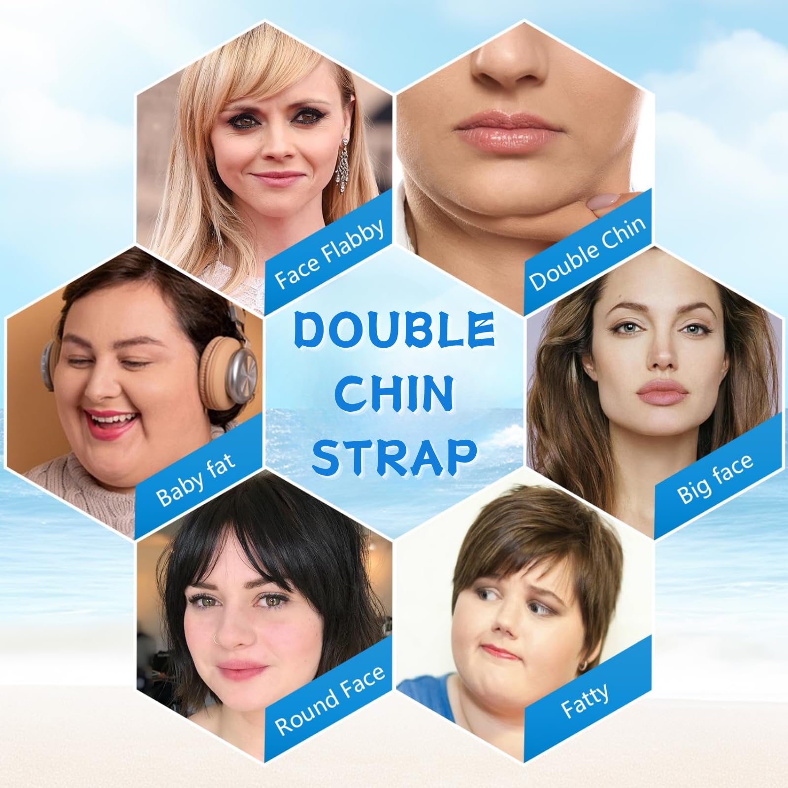 3Pcs Chinology Double Chin Lifting Mask - Image 4