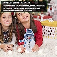 Vista 3 de Árbol de Navidad LED con luces brillantes multicolor con alimentación USB y ventosa para escritorio, luces LED brillantes para mini de 5 pulgadas, 7