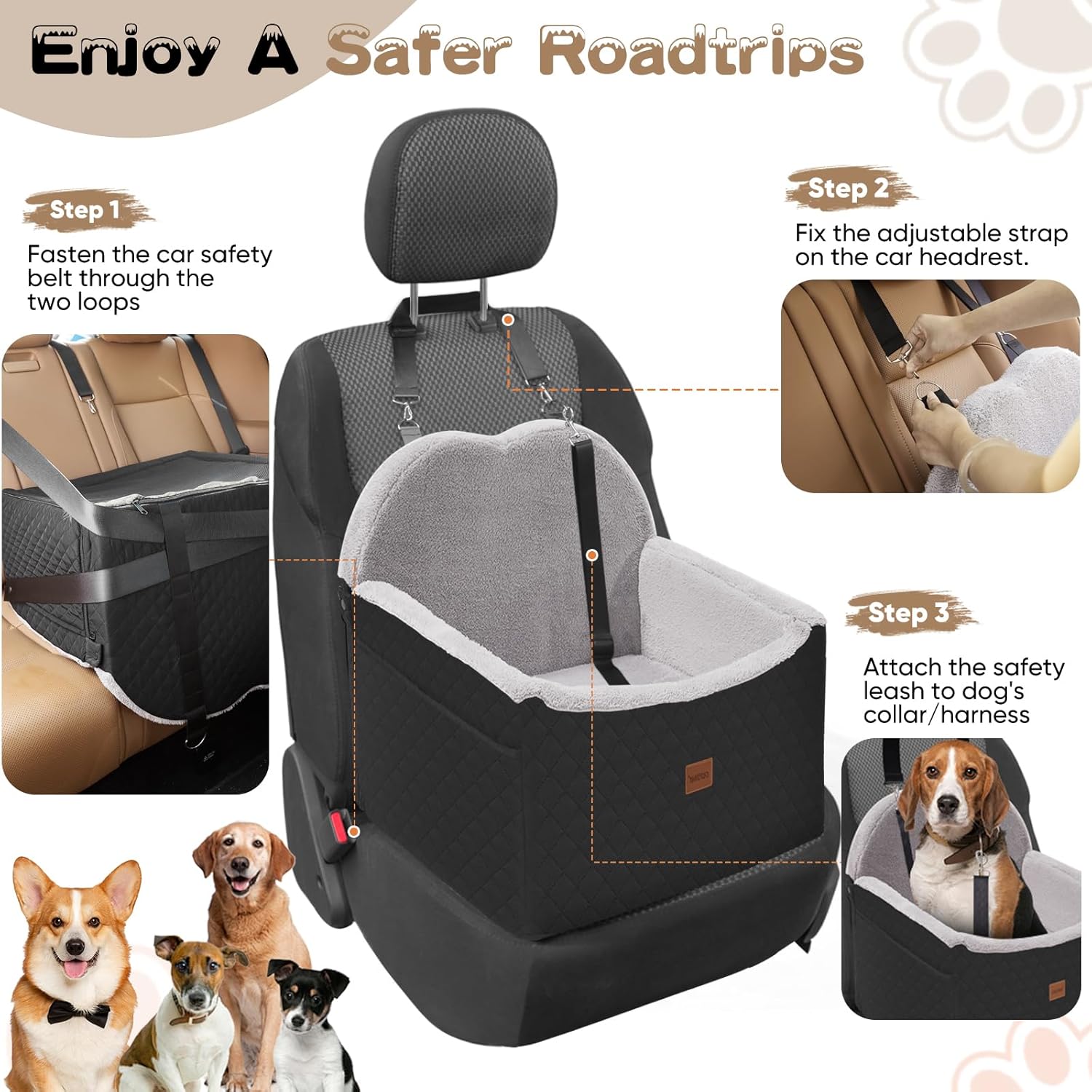 Maximize Safety and Comfort: The Ultimate Dog Car Seat Review