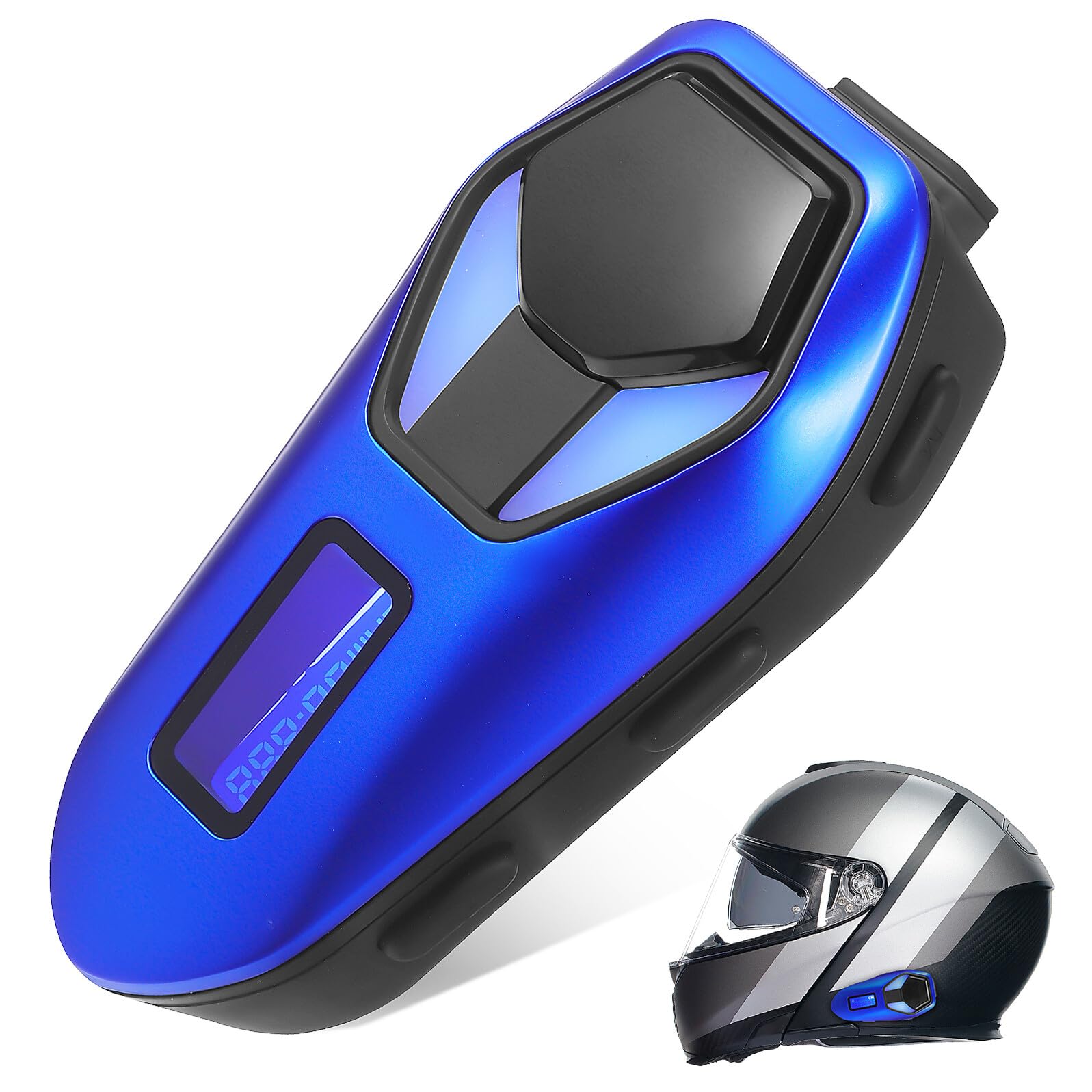 Auricolare Wireless K13 per Casco Moto, Versione 6.0 Ip65