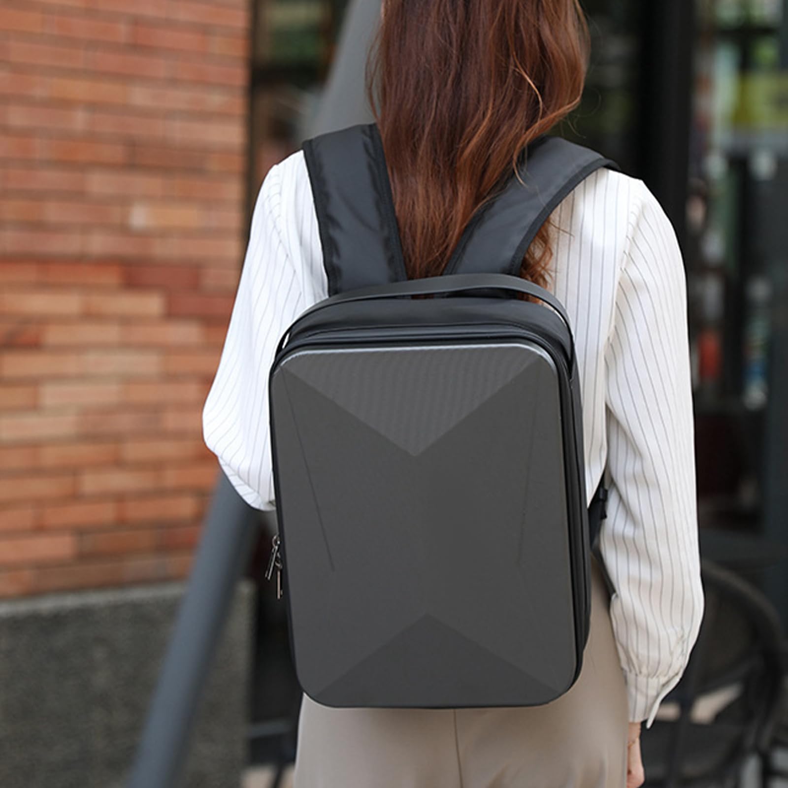 Zaino rigido con custodia rigida multiscomparto per custodia per droni Custodia impermeabile antiurto per borsa da viaggio