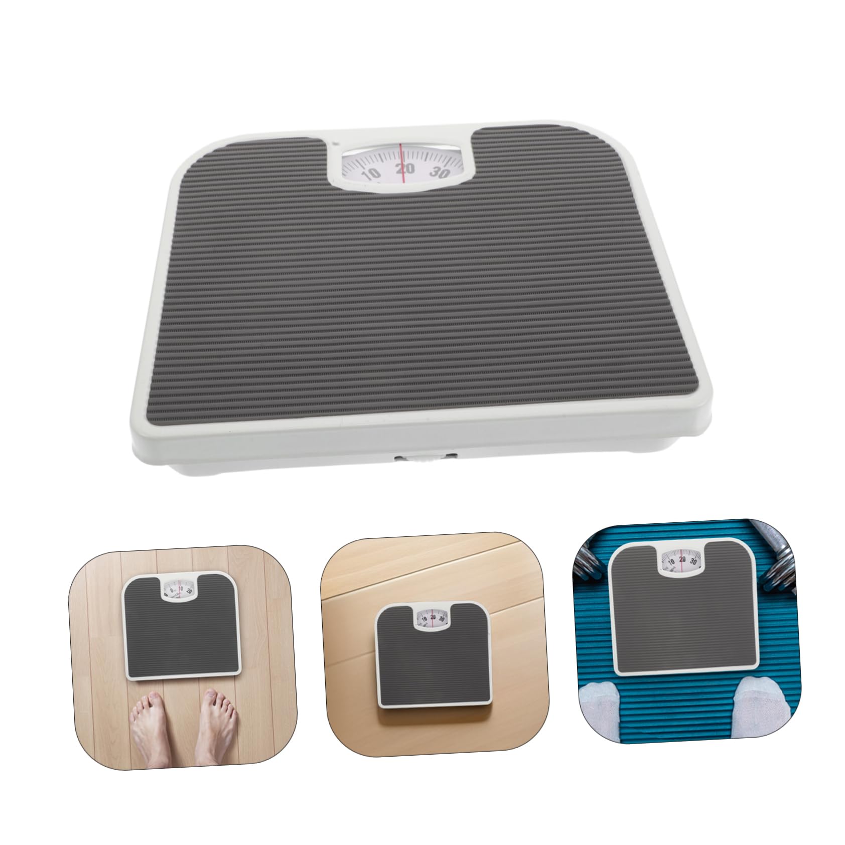 Báscula Corporal Mecánica De Alta Precisión Para Uso Baño y Hogar Herramienta De Gestión Salud Para Medir Peso Corporal Para Control De Peso Familia