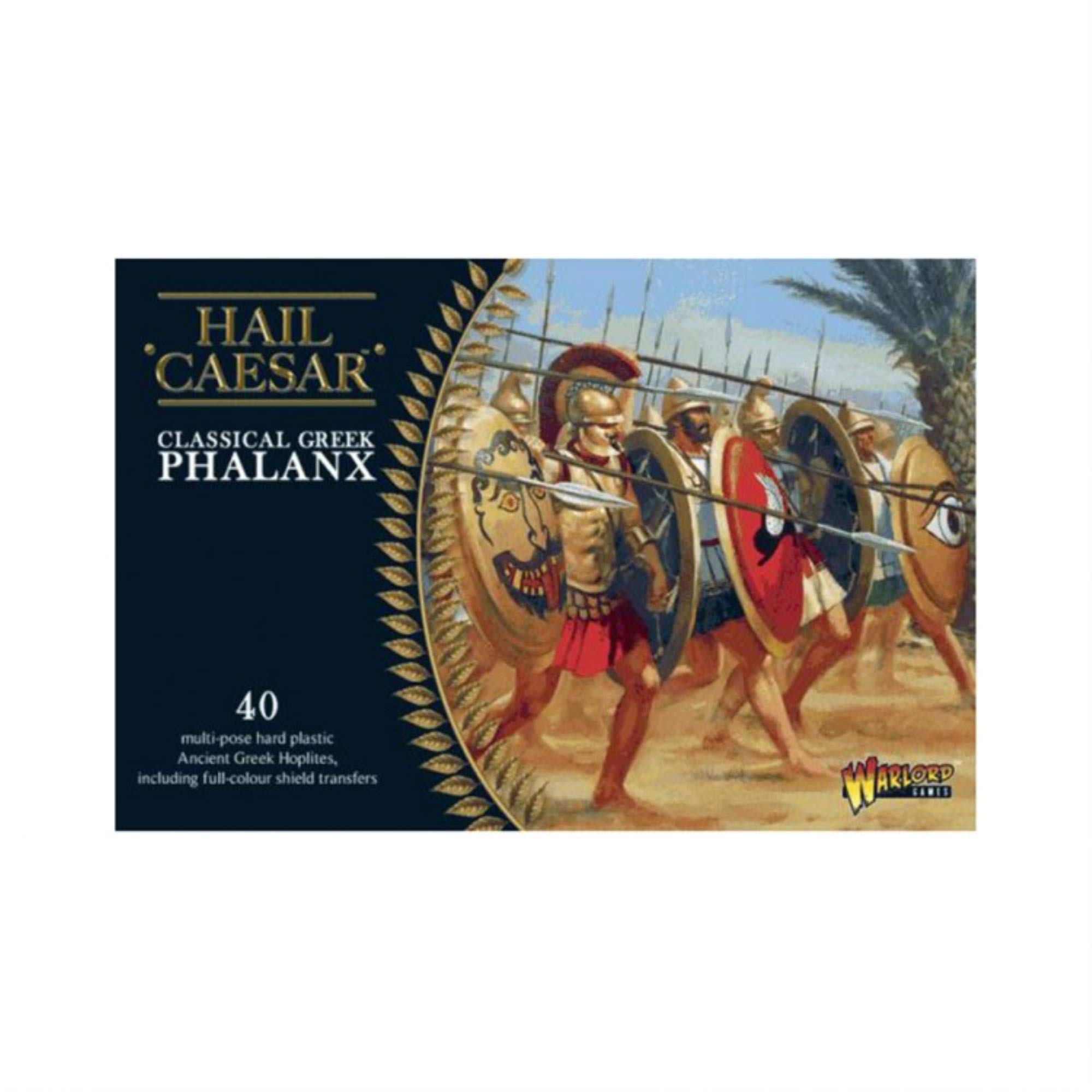 Warlord Games Pack Of 40 Classical Greek Phalanx Miniatures