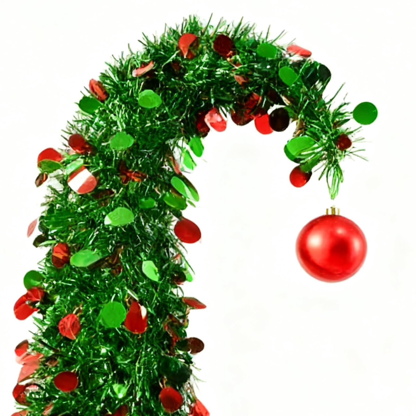 Árbol de Navidad Artificial Artificial Retráctil
