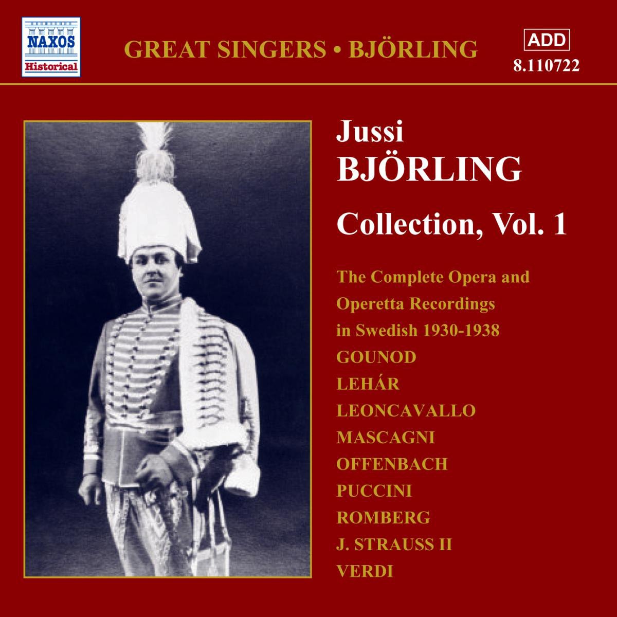 BJORLING, Jussi: Opera and Operetta Recordings