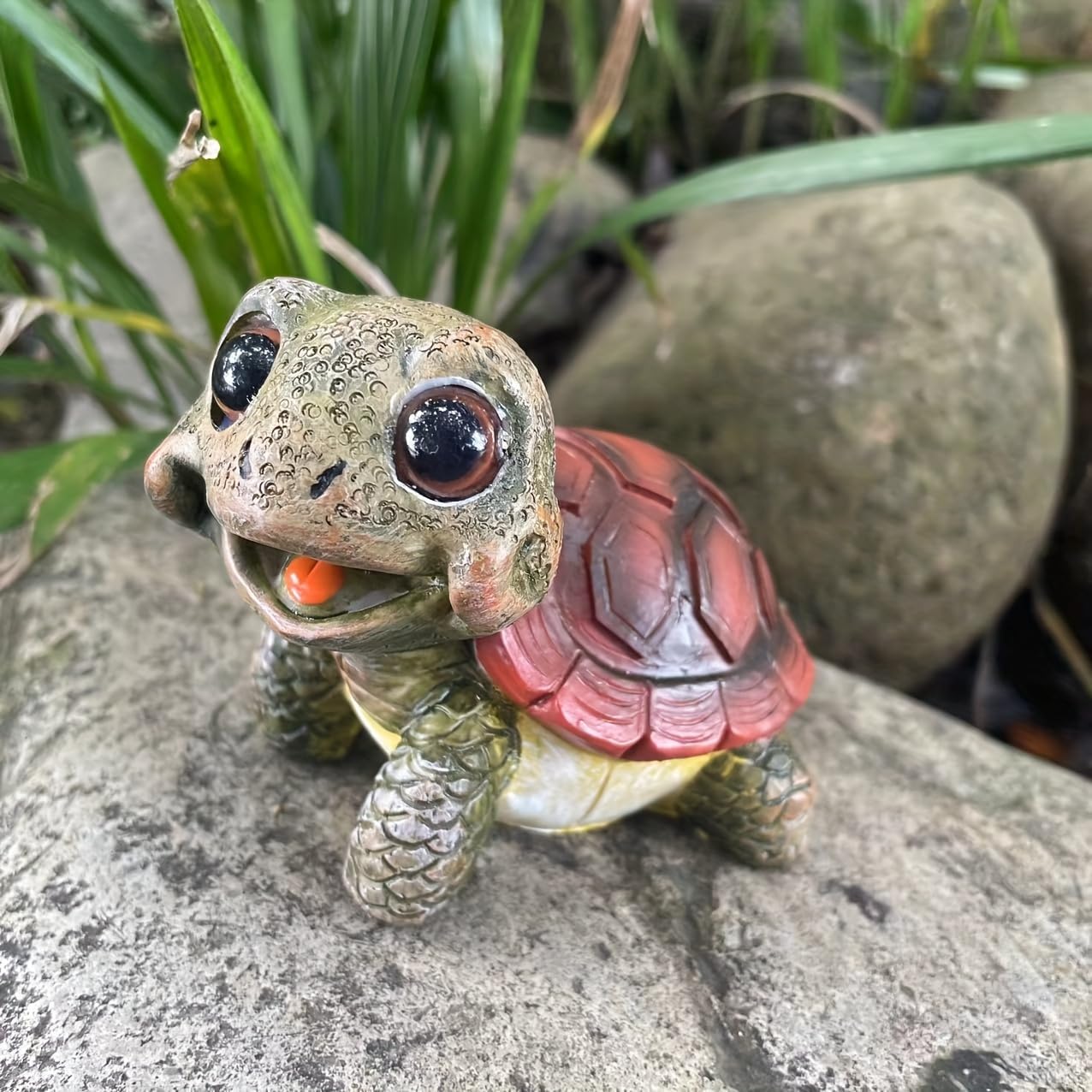 Kudriod Turtle Garden Statue Review: Weather-Resistant Outdoor Decor for Patio, Yard & Balcony