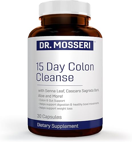 Limpieza y desintoxicación de colon de 15 días para pérdida de peso, salud intestinal, digestión y apoyo intestinal. Alivia el estreñimiento, la