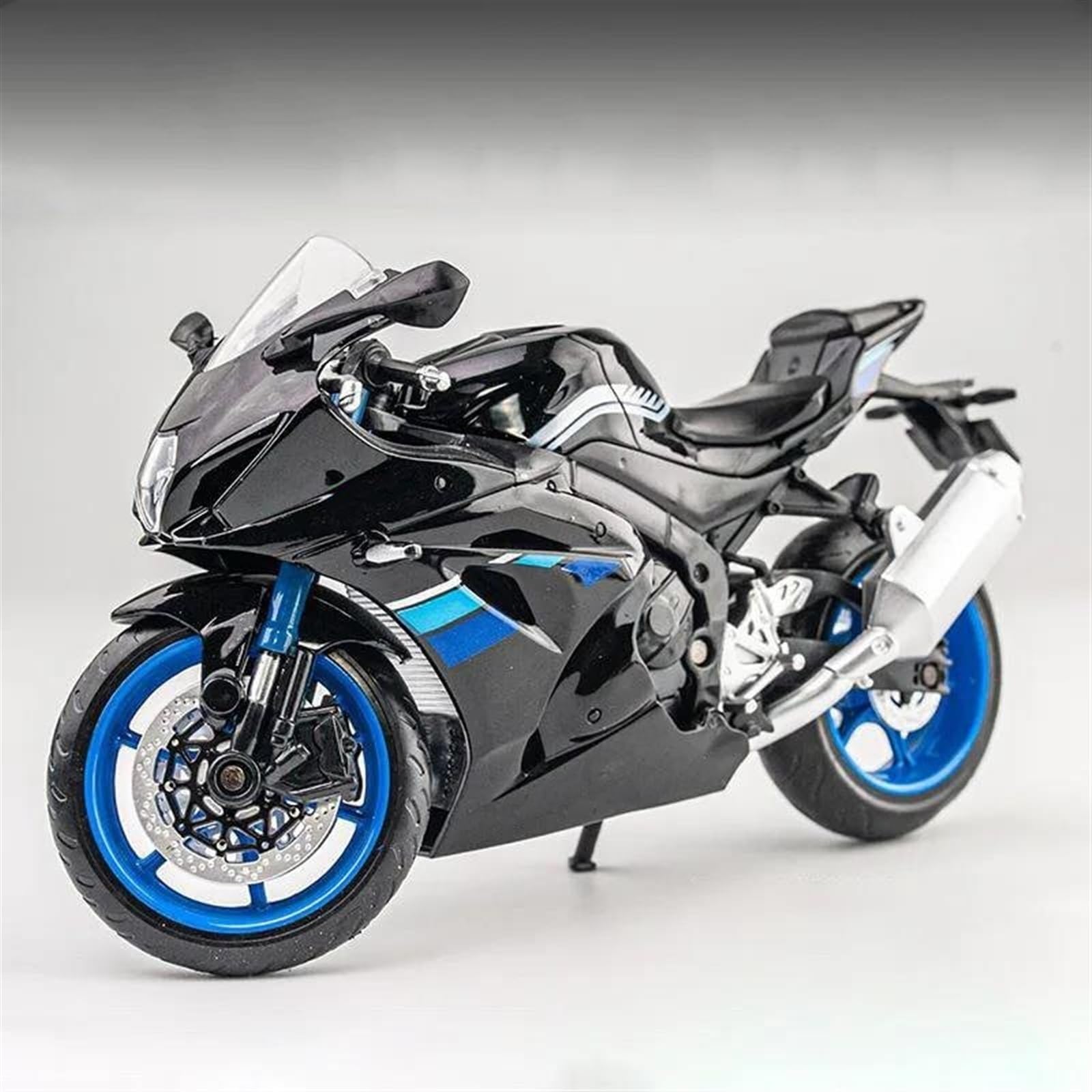 SEYXF Motorbike Toy 1/12 for Suzuki GSX-R1000 Motorcycle Model Toy Collection(Black with Box)