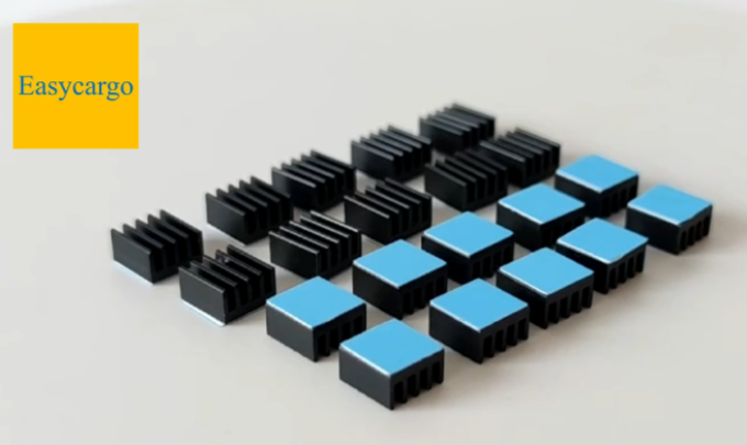 Amazon.com: Easycargo 20pcs 9mm Small mini Heatsink Kit 9x9x5mm +