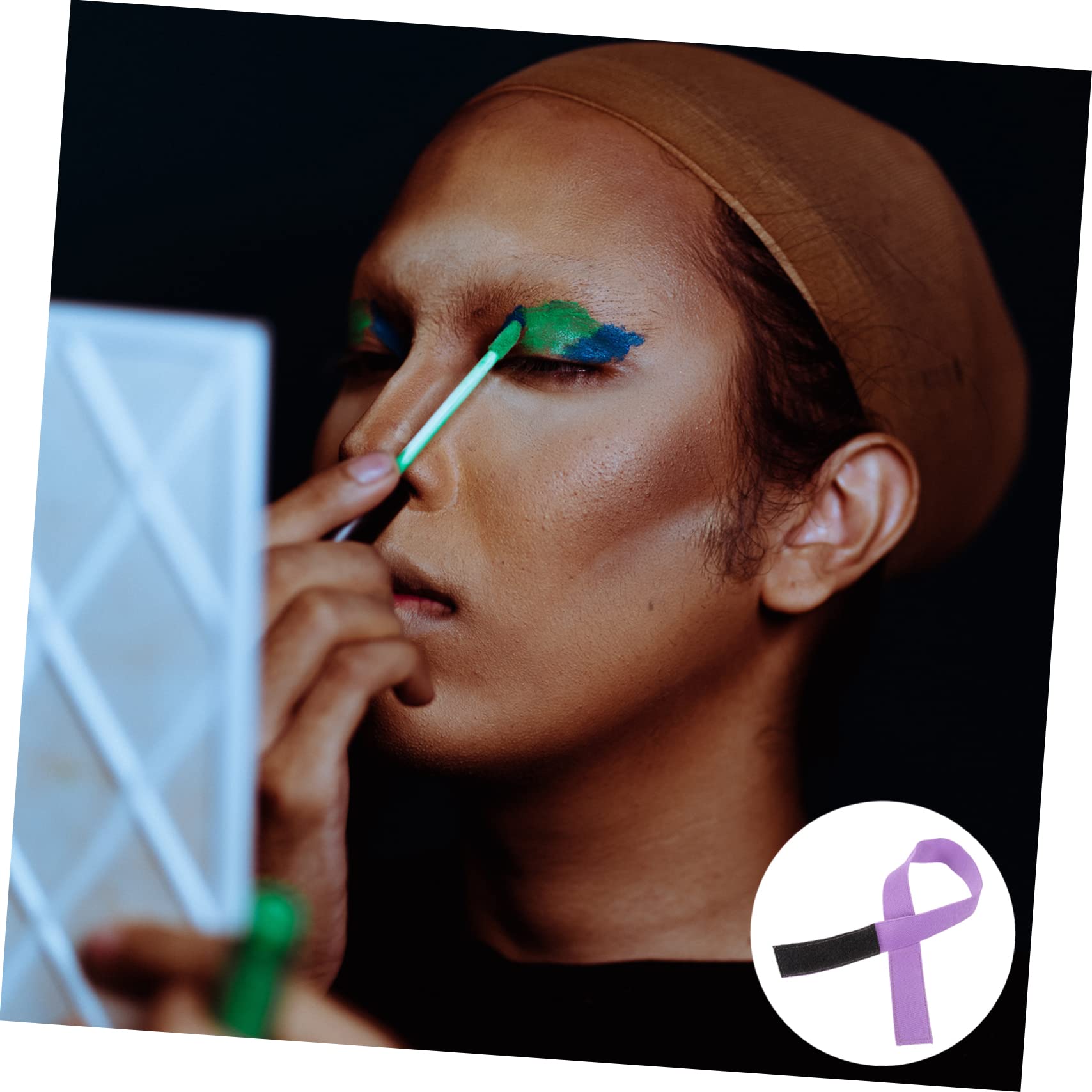 balacoo Wig Mesh Caps Band Elastic Wig Grip Band Easy to Apply and Remove Elasticity