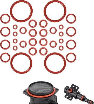 32-PCS Seal O-Ring Kit Gasket Seal Set for Philips Gaggia Coffee Machines - Boiler Outlet, Brewing Unit - Compatible with Philips Latte Coffee Machines and Gaggia Classic Coffee Machine Gaskets