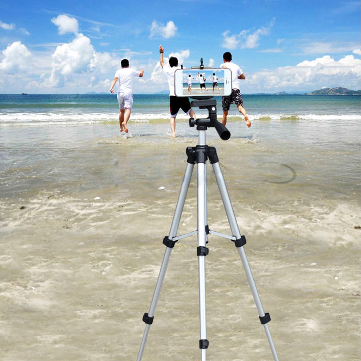 Treppiede Portatile per Smartphone e Camera con Giunto 4