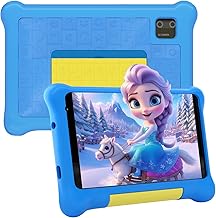 Freeski 7 Inch Android 13 Kids Tablet, 5GB+32GB(128GB Expandable), 1024×600 HD Screen, 2500mAh, 0.3MP+2MP Dual Camera, WiF…