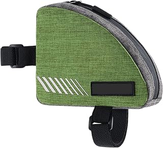 COOLHOOD Frame Mount Storage Bag with Rainproofed Pack, Green