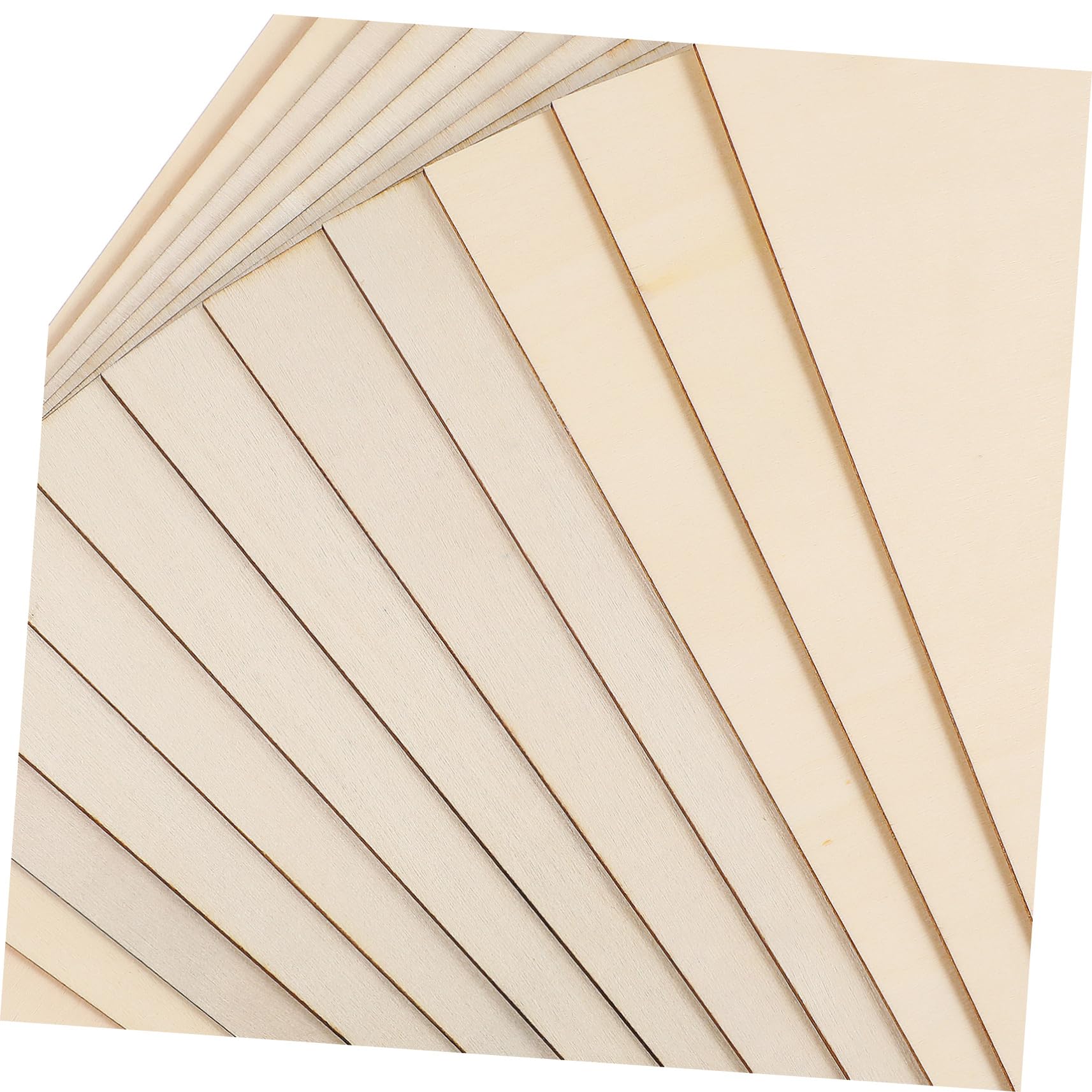 Quadrati di Legno Non Finiti 12 Pezzi per Artigianato e Decorazione