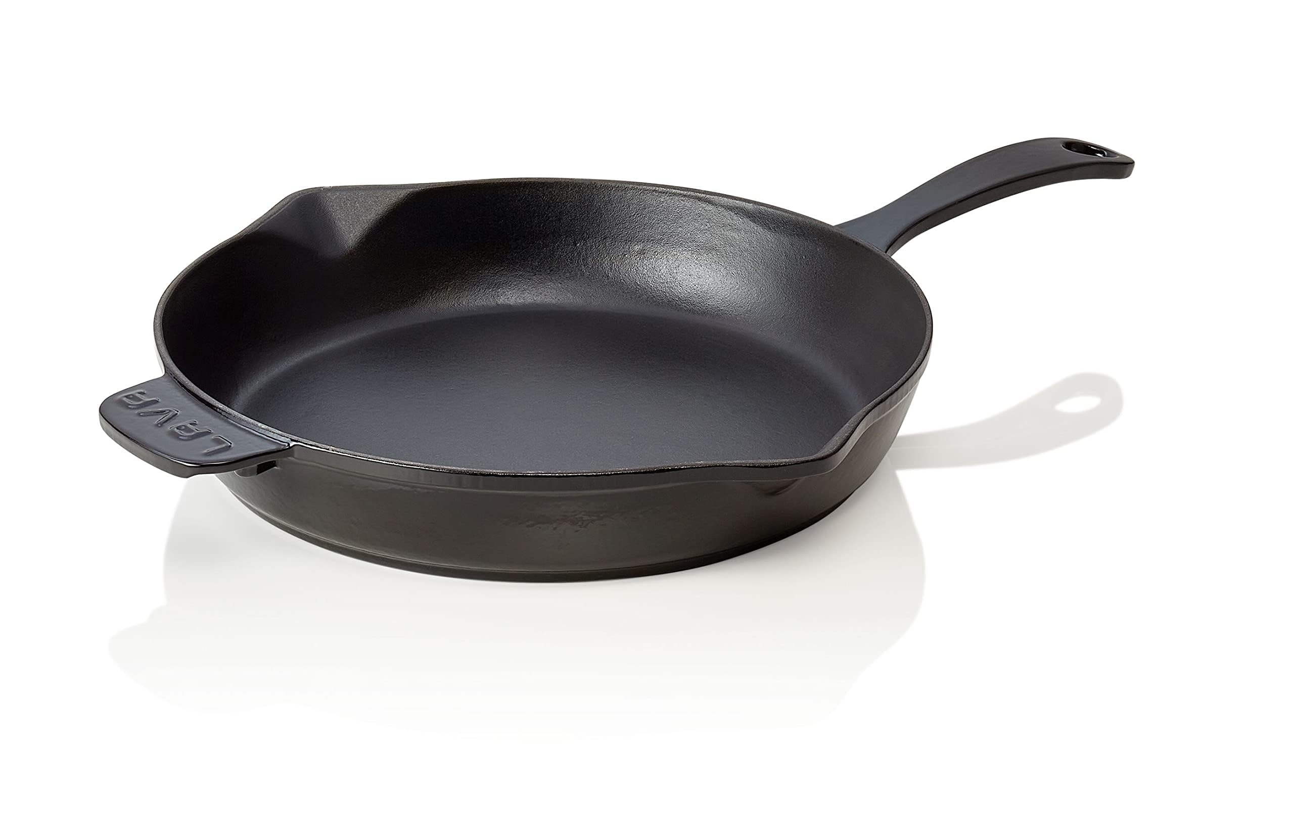 WAS Germany Bratpfanne Aus Gusseisen – 20 Cm, Unbeschichtet, Für Induktion & Backofen | Ideal Zum Scharf Anbraten & Servieren