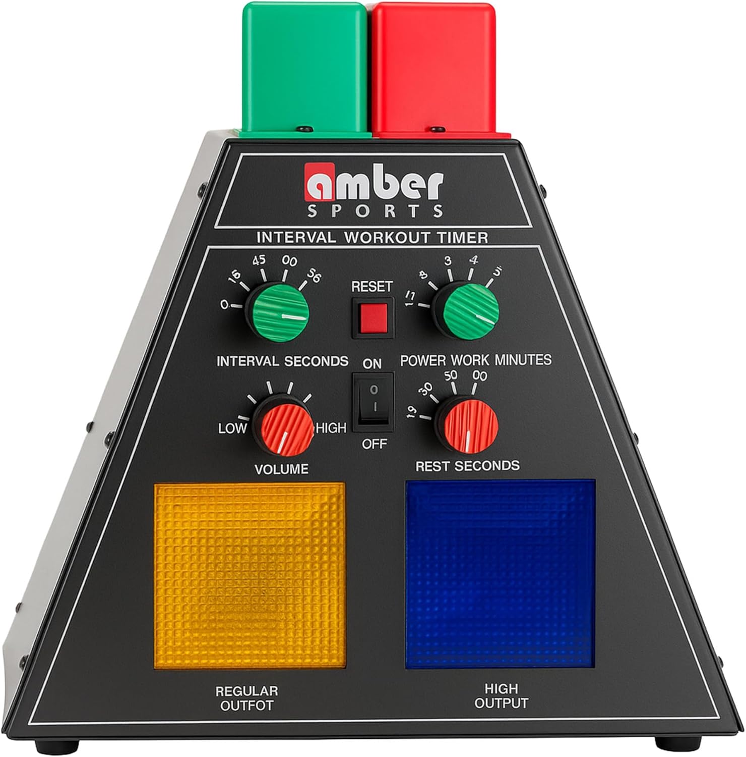 Professional Pyramid Boxing Interval Timer: Professional Gym Timer for Muay Thai, MMA, Kickboxing, Boxing, Martial Arts, and Combat Sports Training