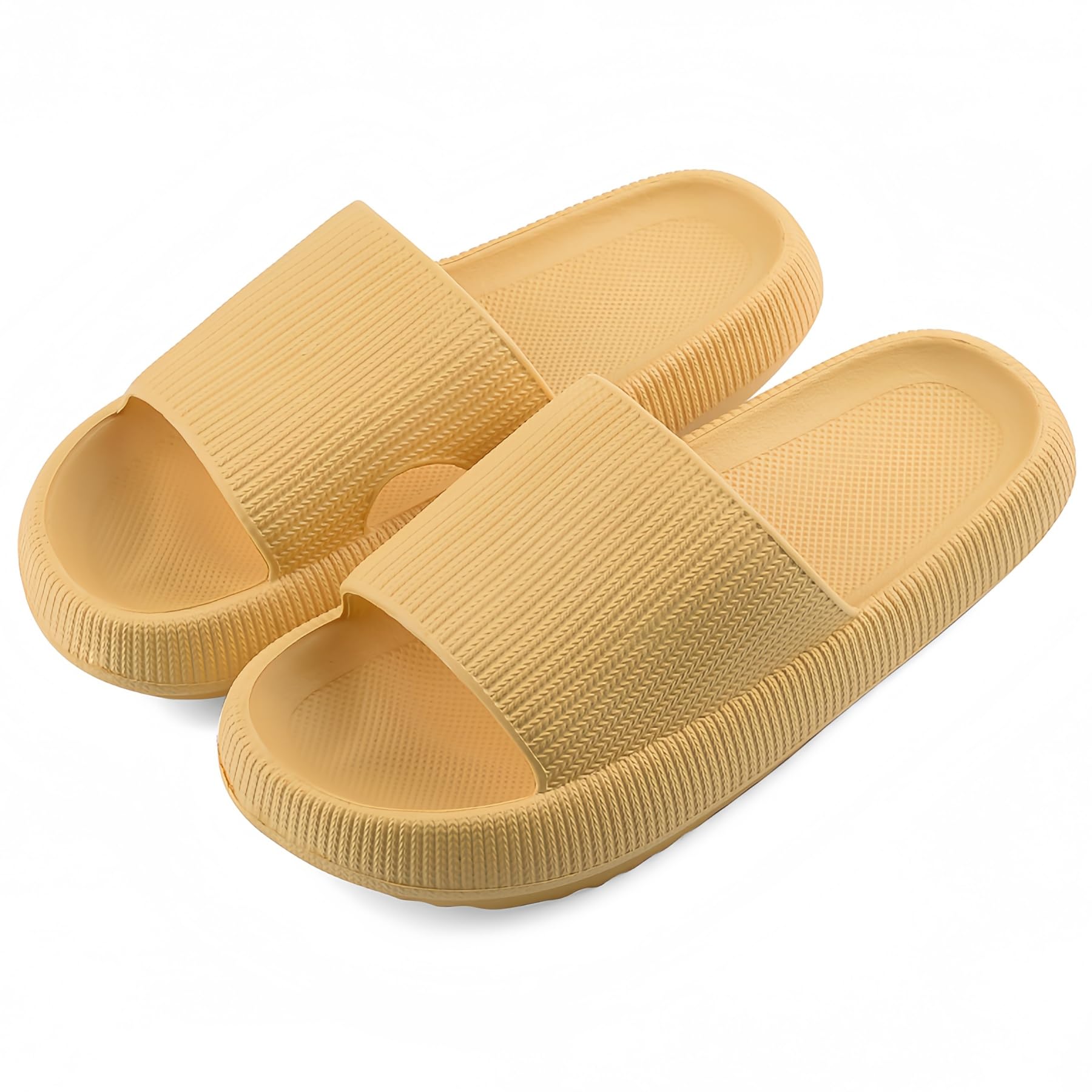 VONMAY Cloud Slides for Women Men Pillow Slippers Shower Sandals House Slides Quick Drying Non Slip Thick Foam Sole