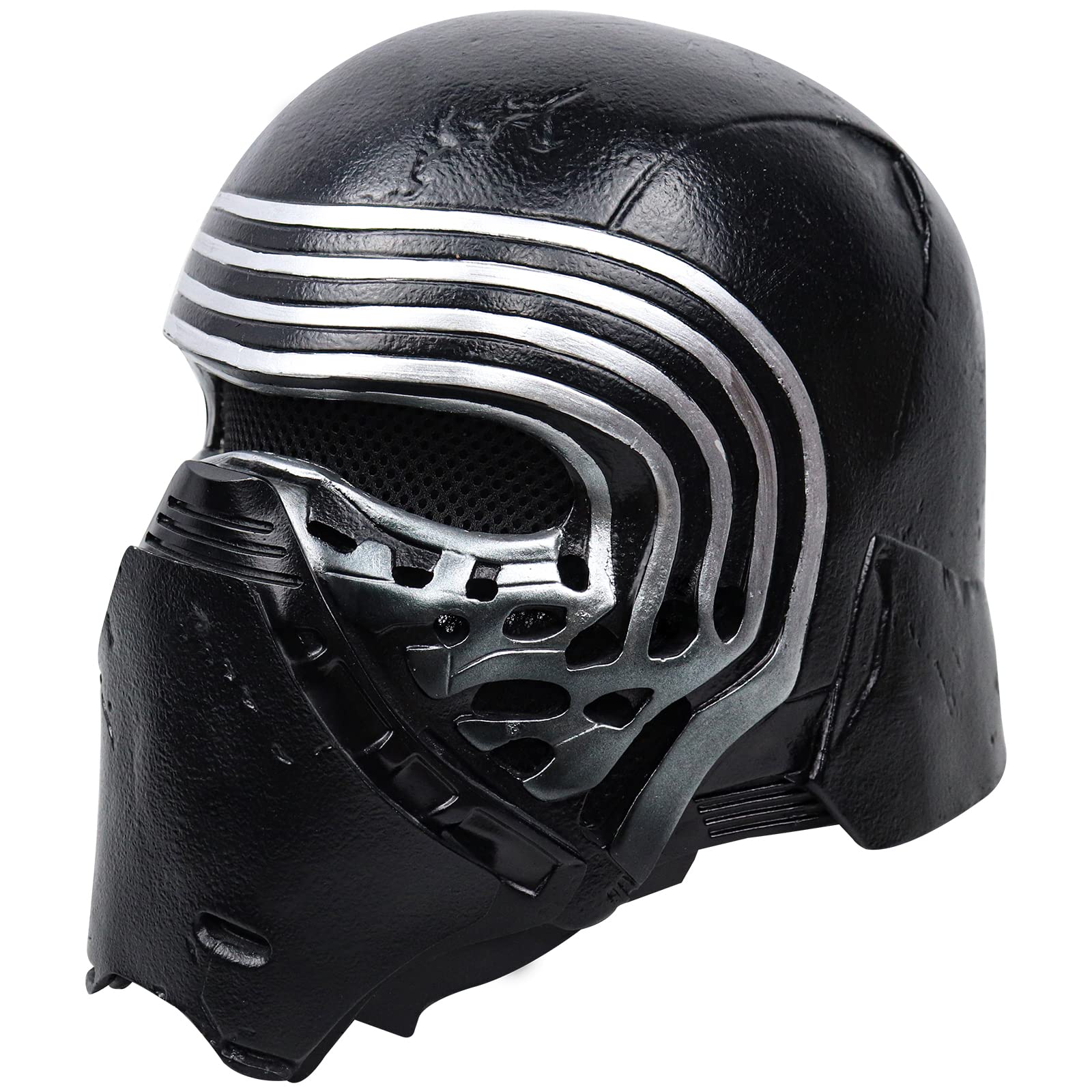 Kylo Helmet Mask Newest Force Awakens Cosplay PVC Deluxe SW Cosplay Costume Replica for Halloween