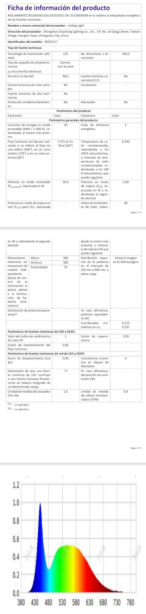 Lámpara de Techo Moderna, 30W 3375LM Plafón LED Techo 30CM | Diseño Forma de Flor, Lamparas de Techo LED Moderno Plata para Dormitorio Cocina Sala de Estar Pasillo, Blanco Frío 6500K