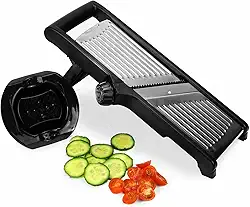 Cortador Fatiador Mandoline Profissional, Mandoline Aço Inox