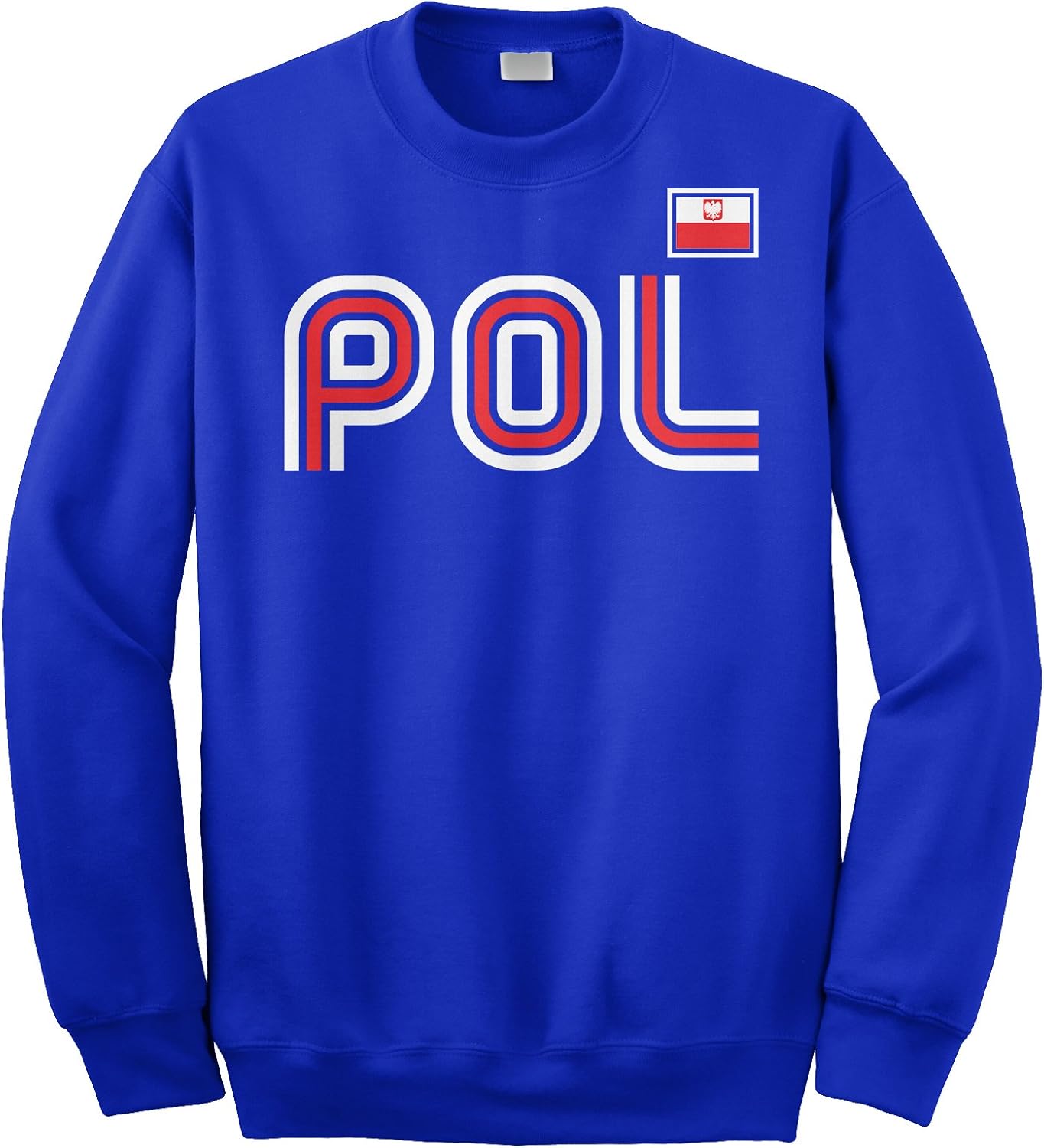 Threadrock Poland Athletic Retro Series Unisex Sweatshirt