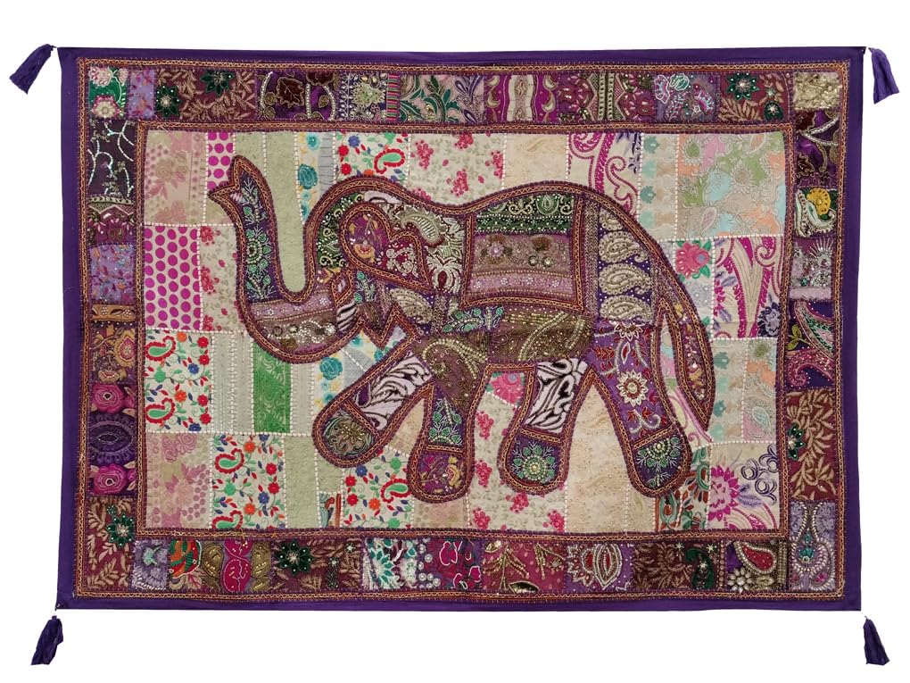 Ekam Art Rajasthani Handmade Heavy Elephant Embroidery Cotto -9 Ekam Art Rajasthani Handmade Heavy Elephant Embroidery Cotto -9