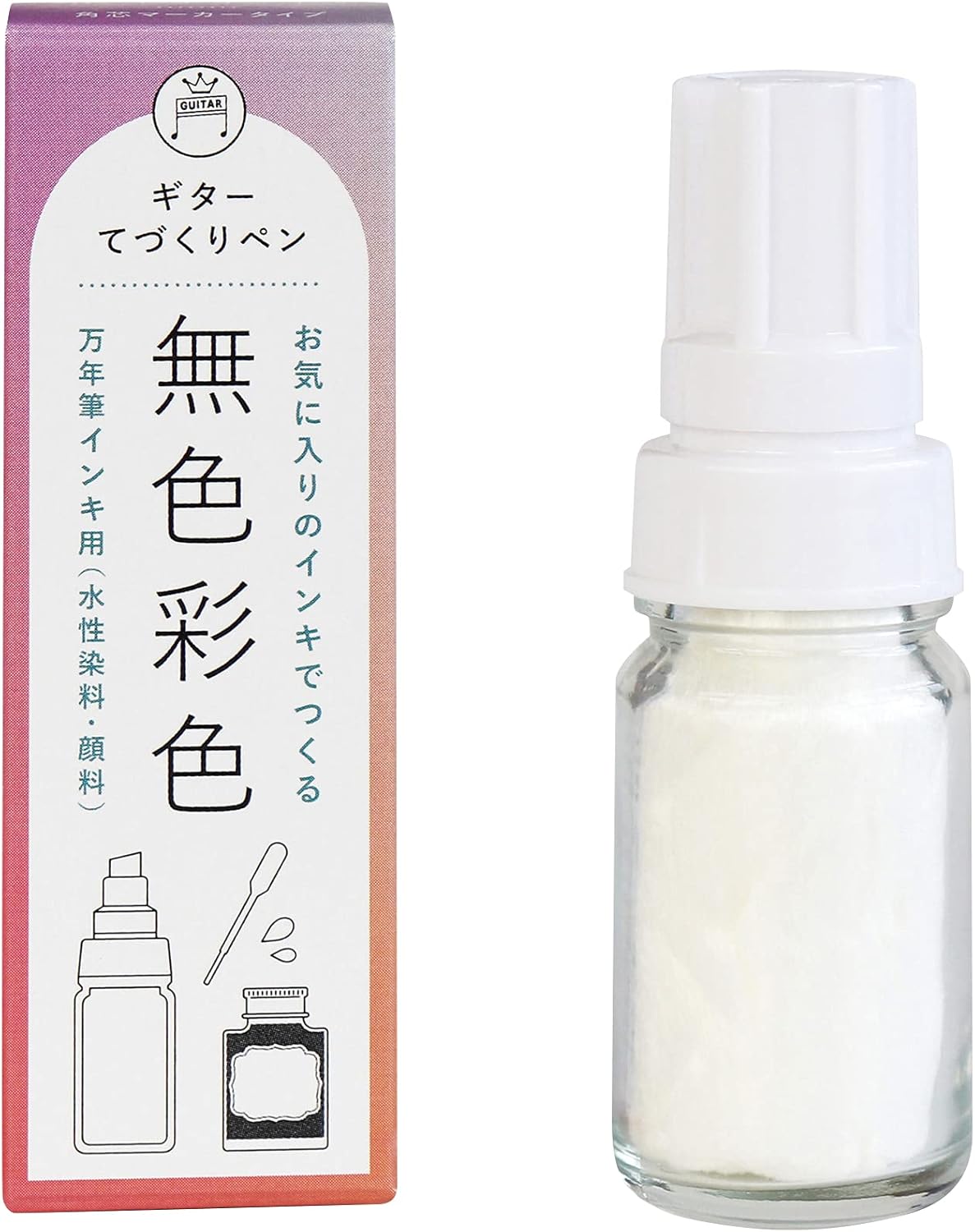 寺西化学 Teranishi Chemical Industries B-HML Guitar Tanning Pen, Colorless, Large, 10 Pieces, Clear