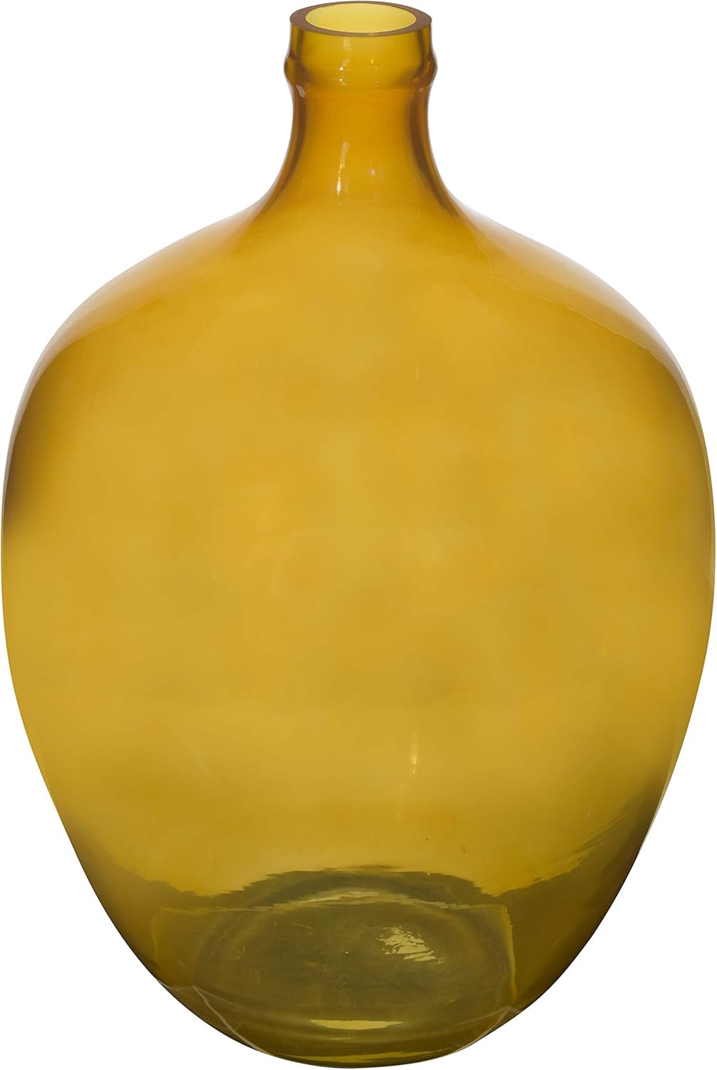 Creative CoOp Decorative Glass Bottle, Mustard Home & Kitchen