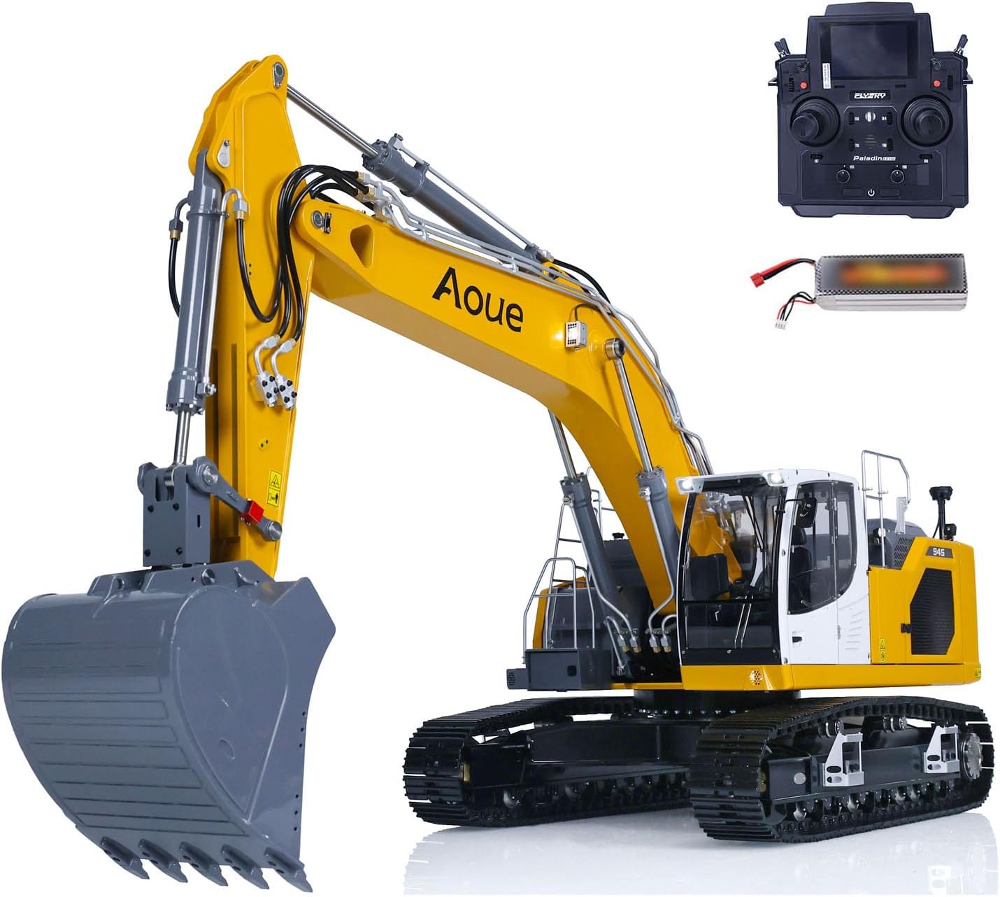 TOUCAN RC HOBBY LESU 1/14 Metal RC Hydraulic Excavator LR945 PL18EV Lite RTR Engineering Vehicle(Ready to Run)