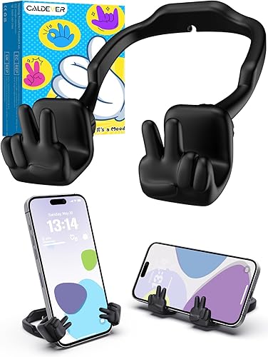 Soporte para teléfono celular, regalos para adolescentes, niñas, niños y niños soporte ajustable para teléfono celular para escritorio, accesorios
