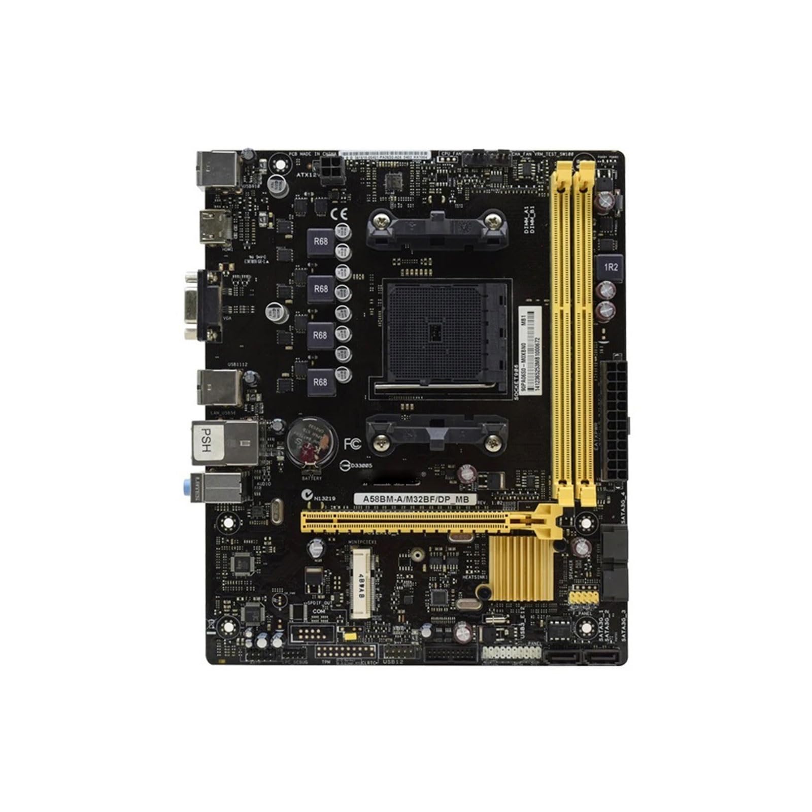 Płyty główne komputerowe pasują do płyty głównej ASUS A58BM-A/M32BF A58 FM2+/FM2 do Athlon X4 880K A10-7890K CPU DDR3 SATA III PCI-E3.0 biurowa płyta główna Micro-ATX