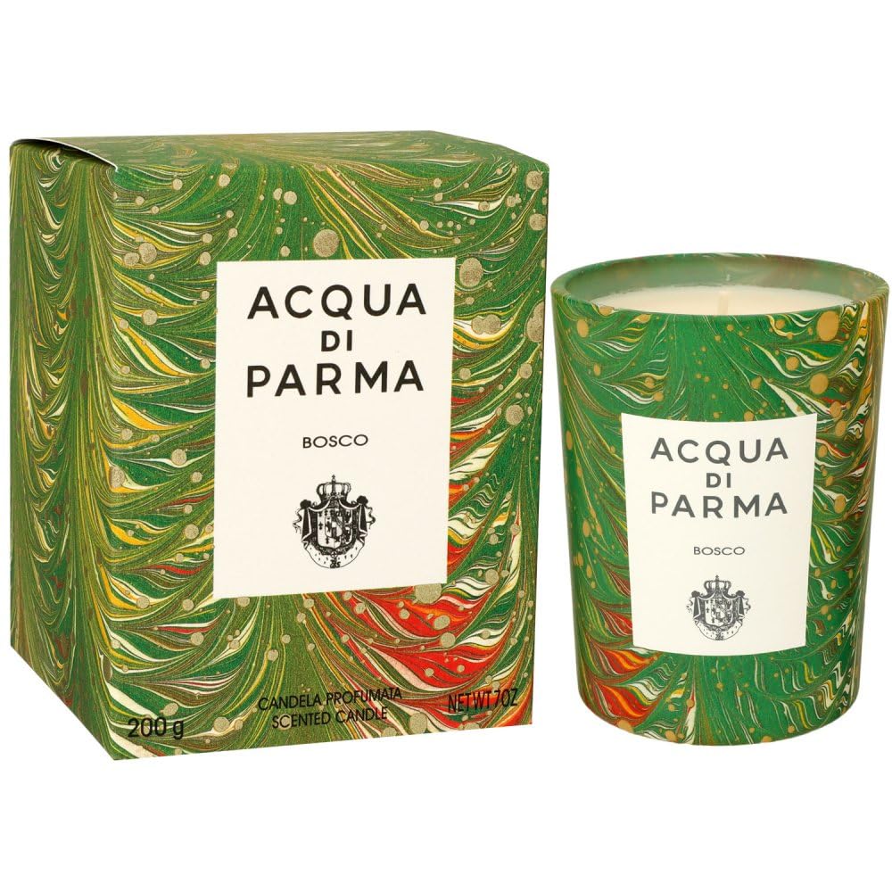 Acqua Di Parma Multicoloured Bosco Candle Fir, Eucalyptus, Cloves Scented Jar Candle 200G