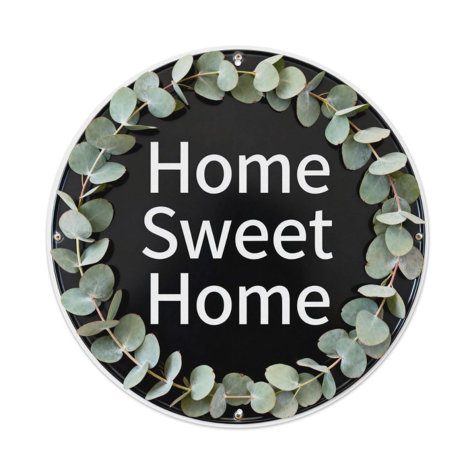 Home Sweet Home Metal Tin Sign Plaque